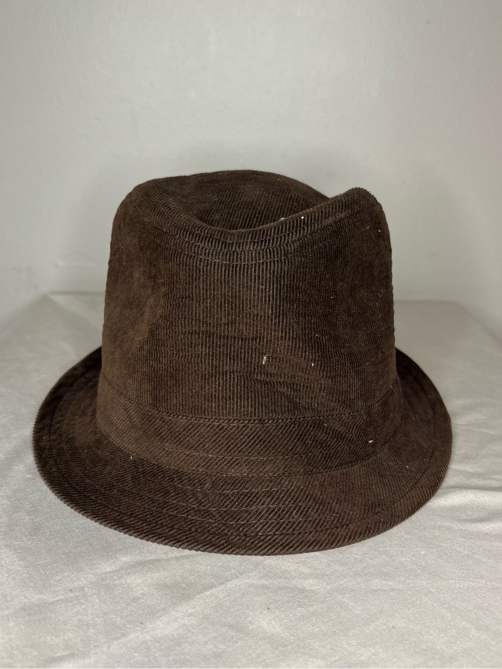 Brown Men's Fedora Hat - Unbranded